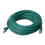 8WARE Cat6a UTP Ethernet Cable 40m Snagless Green V177-L-CB8W-PL6A-40GRN