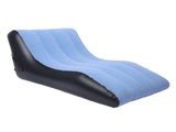 Inflatable Sofa Chair PVC Flocked Inflatable Chair Blow Up Couch for Living Rooms Camping Trips V1294-YM0901-3116250000611