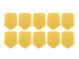 10PCS Lawnmower Foam Air Filter Lawn Mower Air Filter Foam Replacement for 698369 4216 5088 5099 V1294-YM0901-3111240311211