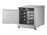 Hot Box Food Warmer, 4-Tier Concession Warmer with Water Tray, 4 Pans, Single-door and Adjustable V952-XXSPBWJ4CBTMLX7IBV3