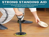 Stand Assist Mobility Aid, Height Adjustable Heavy Duty Metal Floor Standing Support Tool for V1189-LC-RY-00186