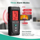 ERICKHILL 3 in 1 EMF Detector, Electromagnetic Field Radiation Detector for EF, RF, MF, WiFi,5G V413-RT-100S