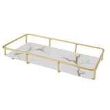 Bathroom Vanity Tray Modern Stylish Anti Slip Kitchen Sink Countertop Storage Organizer S White V1294-YM0710-3112230084111