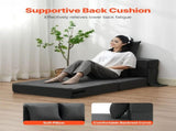 Folding Sofa Bed, 3-in-1 Foldable Couch Bed with 2 Pillows and Washable Cover, 25D High Density V952-ZDSFDDZSFSINLMIP6V0