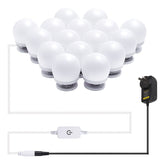 Hollywood Mirror Lights Makeup Vanity Lights, LED Vanity Mirror Lights Kit for Dressing Table, V1171-CB-G16NAUW