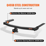 Class 3 Trailer Hitch, 2-Inch Receiver, Q455B Steel Tube Frame, Compatible with 2020-2023 Toyota V952-GGLJQTG2YCTOVCHLXV0