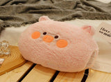 Hand Warm Plush Stuffed Pillow Cute Animal Decorative Soft Warm Hand Cushion for Home Bedroom Office V1294-YM0703-3117230085012