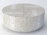 PURIST MOTHER OF PEARL HAND MADE COFFEE TABLE V742-FEH1