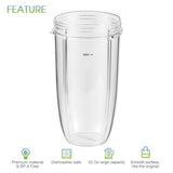 Blender Replacement Cups for Nutribullet Blender,32oz Cups Compatible with Nutri Bullet 600W/900W V1370-AZ4-08251