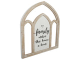 Arch 'Family Makes Home' Wall Art 46x60cm V637-90305FAM