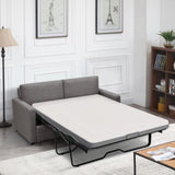 RAY 2 Seater Sofa bed with Separate Foam Mattress- Dark grey V606-FURNI-SOF-T353-RAY-DG