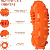 2 pcs Dog Chew Toys, Durable Rubber Ring Dog Toy, Dog Teeth Cleaning Toy For Large And Medium Dogs V1188-MS-227-2203