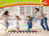 Musical Piano Mat for Toddlers - 28 Music Sounds Floor Piano Keyboard Dance Playmat - Toy & Gift for V1366-AZ2-W-24326