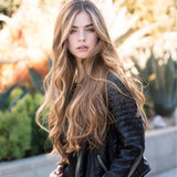 Women Gradient Long Curly Wig Available PRL-6380BCH