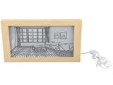 LED Light Painting USB Plug 3 Light Modes Brightness Adjustable LED Decorative Light Painting V1294-YM0703-3119230091312
