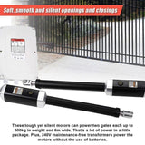 1200KG Double Swing Auto Motor Remote Gate Opener V63-823071