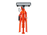 Roller Stand, Heavy Duty 1136 KG Load Capacity, 27.6"-52" Height Adjustable, 45 Steel Folding V952-ZXGDZCZJ2852OPWP7V0