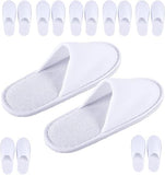 8 Pairs Spa Slippers for Men and Women, Comfortable Non-Slip Disposable Hotel Slippers, Breathable V1259-DP01-A-3789