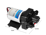 12V Caravan Water Pump High Pressure Self-priming rv Camping Boat 55PSI 11.3L/M V201-SFLO0012BL9AU