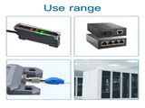 5Pcs Visual Fault Locator Fiber Adapter, Fiber Optic Connector, Single Mode 9/125um FC Male to LC V1192-AZ-W-3003