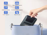Blue Portable Bluetooth Thermal Label Printer Compact, Ink-Free Mini Label Maker for Home, Office, V888-ELOSUNG40634