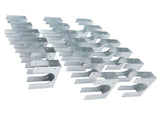 20pcs Metal Stud for Single Wood Studs Fits Up to 21/2 Inch Pipes Extra Support Wood Stud V1294-YM0901-3111240105711