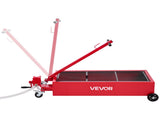 Low Profile Oil Drain Pan, 75.7 L Capacity, Rolling Oil Drain Pan with Manual Pump, 2.2 m Hose & T V952-SDWSPYCJS20GXVX4S001V0