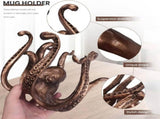 Octopus Mug , Vintage Nautical Octopus Cup , Table Ornament, Jewelry Necklace Pendant Tea Cup V1366-AZ2-W-05346