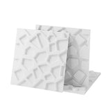 Artiss 3D Wall Panels PVC Decorative Panels 50x50cm Set of 15 Feature Wall Poly WP-50X50-15PCS-POLY