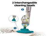 Bestway Pool Cleaner 2 Cleaning Heads Vacuum 6m Hose 1.9m Aluminium Pole BW-CLEANER-58212