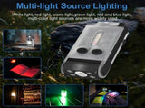 Rotatable LED Flashlight IP65 Waterproof Rechargeable Torch for Camping Use V1263-JX-4271