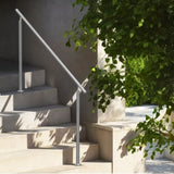 Handrails for Outdoor Steps, 59 in/ 150cm Length Stair Hand Rail Kit, Transitional Stainless Steel V952-BXGSLZFS150CEE3Y3V0