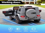 Kids Electric Ride On Car G63 Toy Cars Remote Control Grey RCAR-AMG63-LS-GY
