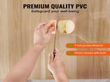 Plastic Table Cover, 42 x 72 Inch 2.0 mm Thick Clear Table Protector, Rectangle PVC Desk Mat, V952-ZFXPVCZB42X7FCC6CV0