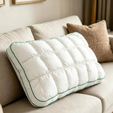 Fluffy Pillow Breathable Cute Pineapple Puff Pillow for Bedroom Sofa - Grey V1263-JX-8062-3
