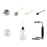 Hand Brewed Coffee Maker Siphon Type Stainless Steel Base Classic Coffee Machine for Home Office V1294-YM0703-3113230034211