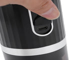 Portable Coffee Machine Mini Rechargeable Electric for Car Travel Camping Home Outdoor Use Black V1294-YM0901-3113240339111