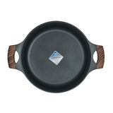 Resto Ran Black Shallowpot D28 DS-RE93906