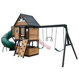 Lifespan Kids Claremont Swing Set & Play Centre with 2.2m Slide V572-LKPC-CLARE-PP