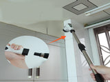 Electric Spin Scrubber, Scrubber Electric Spin Brush Adjustable Extension Handle for Bathroom, Tub, V1366-AZ2-W-09484