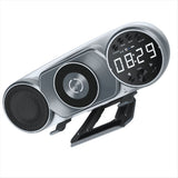 Wireless Charging Bluetooth Speaker FM Radio TF AUX USB Hands-Free Alarm Clock Decoration Ambient V1369-AZ3-W-11319