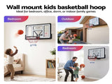Everfit 43-Inch Wall Mount Kids Basketball Hoop Backboard Outdoor Sports BAS-HOOP-D45-WTBK