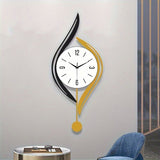 Gold Black Wall Clock Modern Wall Clock Decorative Wall Clock Silent Wall Clock V1347-115-GOL-93863