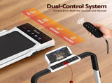 Everfit 3 in 1 Walking Pad Treadmill 20% Auto Incline Under Desk Foldable Treadmills for Home With TMILL-400H-AINC-WH