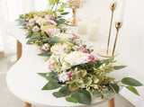 2PCS Set Artificial Wedding Arch Flowers Kit Flower Swag Wedding Arch Decor V1294-YM0523-220427XY01-6