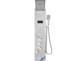 Shower Panel System, 6 Shower Modes, LED & Screen Hydroelectricity Shower Panel Tower, Rainfall, V952-FTYS6CS2MSDPTMPHLV9