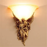 Angel Wall Lamp European American Style with Remote Control for Living Room Bedroom Aisle Stairs V1188-MS-527-002