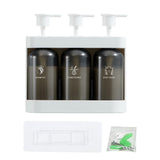 Shower Soap Wall Mounted Shower 3 Chamber Shampoo Conditioner Body Wash V1294-YM0901-3112250028611