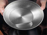 4.5L Electric Salad Spinner Vegetable Washer Silver White V1263-JX-5410