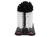 3 Heads Cup Brush Water Bottle Cleaning Brush Glass Cup Washer with Suction Base for Hotel Bar V1294-YM0901-3117250037611